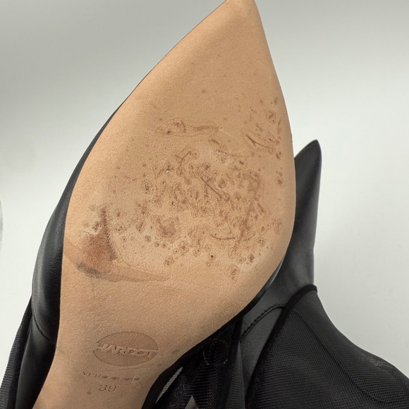 HARDOT SHEER OVERLAY ANKLE BOOTIES SIZE 39 NEW!!!! - Picture 8 of 12